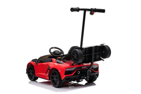 Auto Na Akumulator Lamborghini Aventador  SX2018 Czerwony Z Platformą