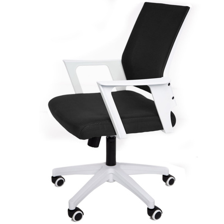Ergonomiczny fotel obrotowy F360 (Czarny)