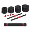 Hantle treningowe bitumiczne AbarQs HC-30KG (2x15kg)