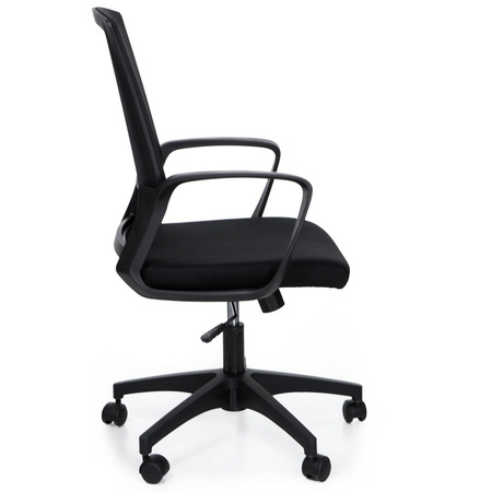 Fotel biurowy obrotowy na kółkach do biurka  2601 Czarny