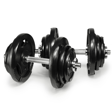 Hantle treningowe żeliwne AbarQs 40KG 2x20kg