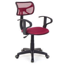 Fotel biurowy 8904 (Bordowy)