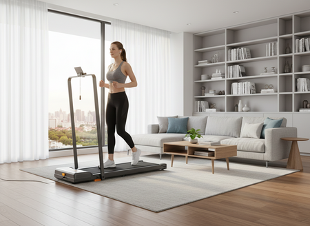 Bieżnia Elektryczncza Domowa Treningowa Składana AbarQs BZ-38.03