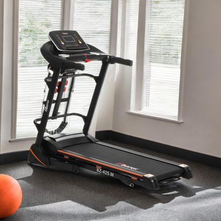 Bieżnia Elektryczna Domowa treningowa + masażer AbarQs BZ-425.M