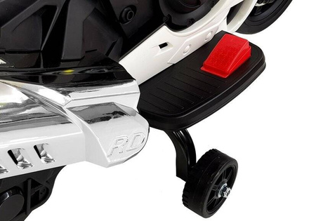 TR1603 Electric Ride-On Motorbike White