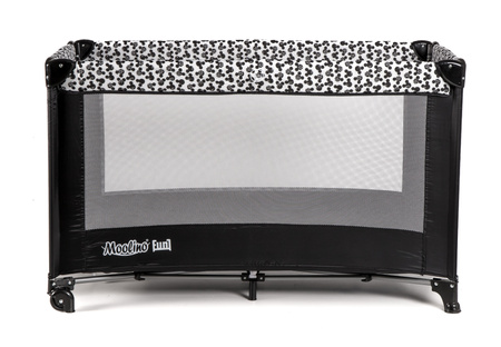 Łóżeczko turystyczne kojec Moolino FUN BLACK