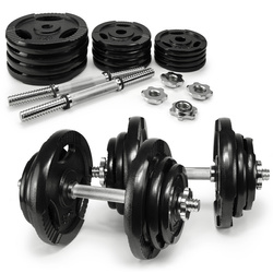 Hantle treningowe żeliwne AbarQs 40KG 2x20kg