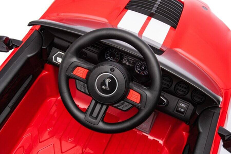Batteriebetriebenes Fahrzeug Ford Mustang GT500 Shelby Red