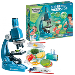 Clementoni Naukowa zabawa Super Mikroskop 50755