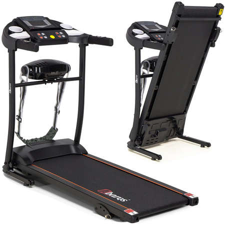 Bieżnia elektryczna Domowa z masażerem Treningowa AbarQs
