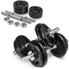 Hantle treningowe żeliwne AbarQs HS-20KG (2x10kg)