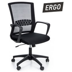 Fotel biurowy obrotowy na kółkach do biurka  2601 Czarny