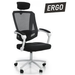 Fotel biurowy 8606 Biały