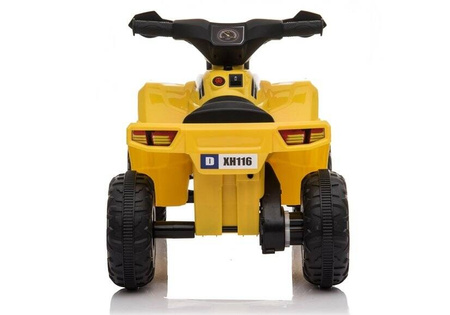 XH116 Elektro-Ride-On Quad Gelb