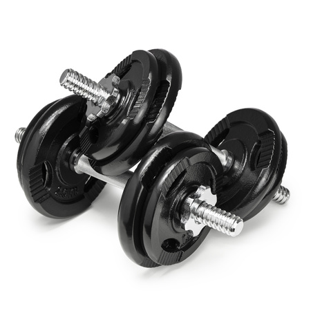 Hantle treningowe żeliwne AbarQs HS-20KG (2x10kg)