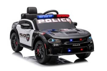 Auto Na Akumulator Dodge Charger Policyjny Czarny