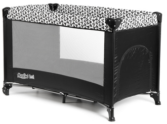 Łóżeczko turystyczne kojec Moolino FUN BLACK