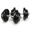 Hantle treningowe żeliwne AbarQs 40KG 2x20kg