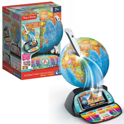 Clementoni Interaktywny globus edukacyjny Exploreglobe 50848