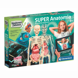 Clementoni Naukowa zabawa Super Anatomia 50919