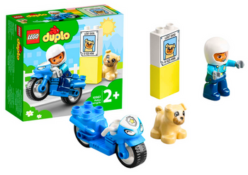 Klocki LEGO DUPLO TOWN Motocykl Policyjny 10967