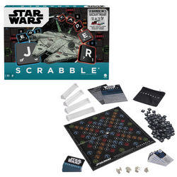 MATTEL Gra planszowa Scrabble Star Wars Gwiezdne Wojny