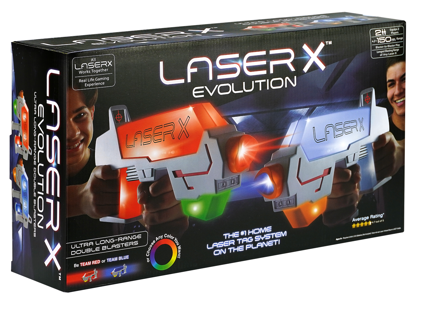 TM Toys LaserX Evolution Long Range Zestaw podwójny LAS88178 Zabawki