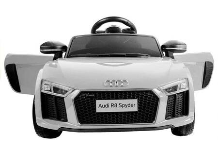 Auto na Akumulator Audi R8 Spyder Biały