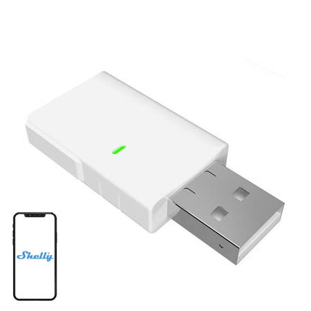 Bramka Bluetooth Wi-Fi Shelly BLU Gateway (USB-A)