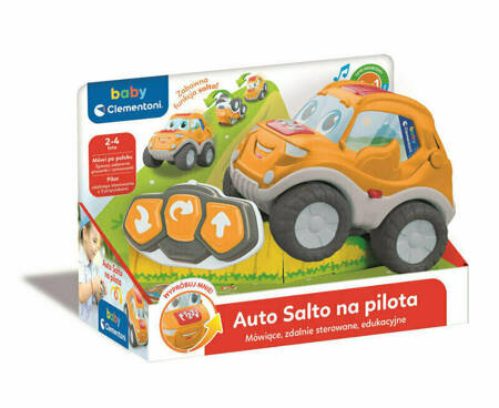 Clementoni Baby Mówiące Auto Salto na pilota 50936 