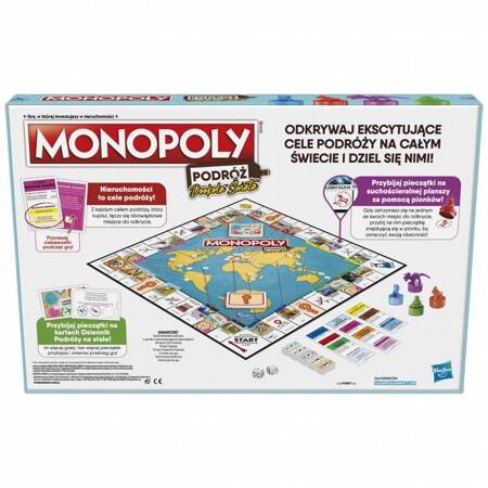 Gra planszowa Monopoly Dookoła Świata