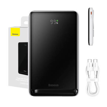 Powerbank Baseus Magnetic 10000mAh 20W (biały)