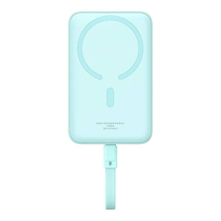 Powerbank magnetyczny Baseus Magnetic Mini 10000mAh 30W MagSafe (niebieski)