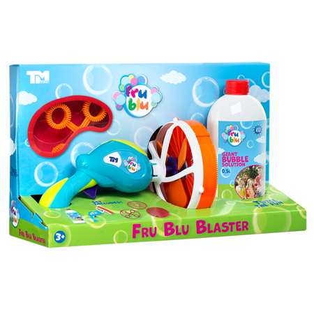 TM Toys Fru Blu Miotacz baniek mydlanych + Płyn 0,5L DKF10242 